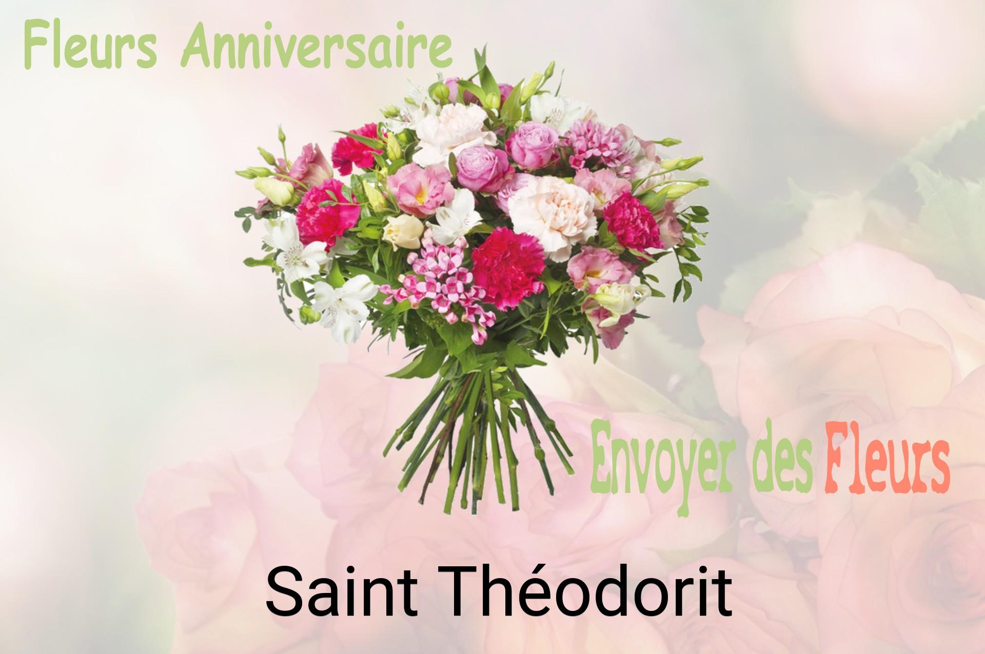 Bouquet de fleurs d’anniversaire livré à Saint-Théodorit