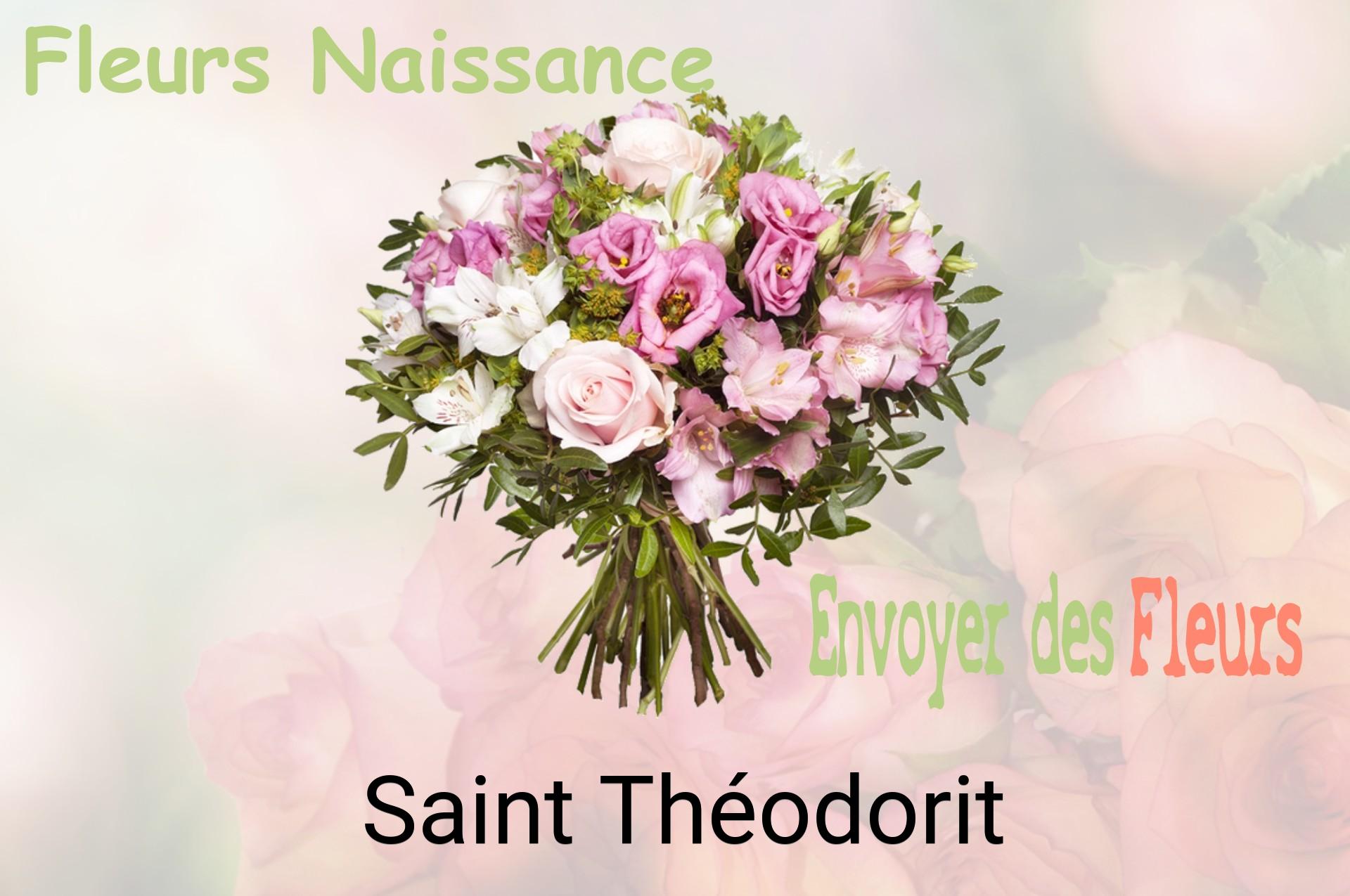 Bouquet de fleurs de naissance livré à Saint-Théodorit